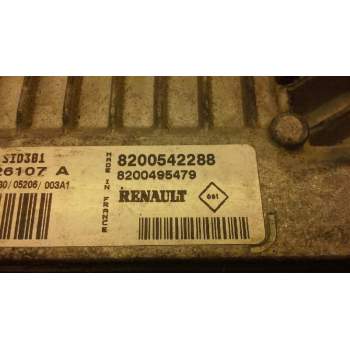 Recambio de centralita motor uce para renault scenic ii confort expression referencia OEM IAM 8200542288 S122326107A 8200495479
