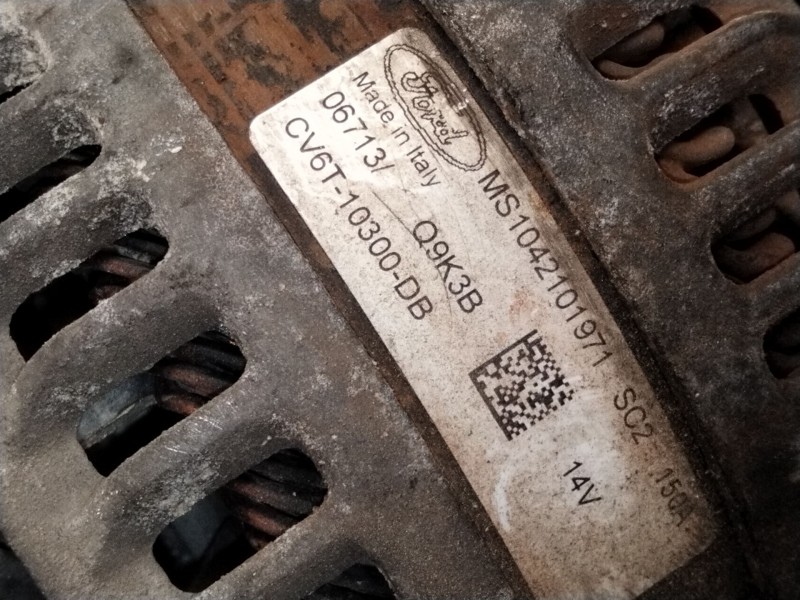 Recambio de alternador para ford c-max ii (dxa/cb7, dxa/ceu) 1.6 ti referencia OEM IAM CV6T10300DB  