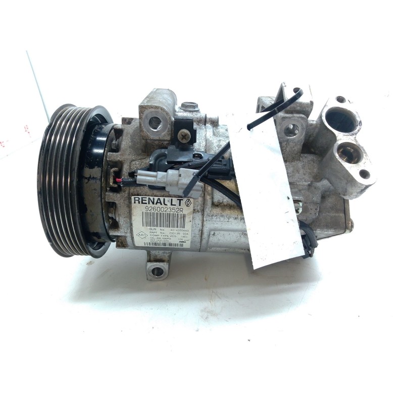 Recambio de compresor aire acondicionado para renault clio iv (bh_) 1.5 dci 90 referencia OEM IAM 926002352R  
