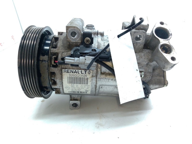 Recambio de compresor aire acondicionado para renault clio iv (bh_) 1.5 dci 90 referencia OEM IAM 926002352R  
