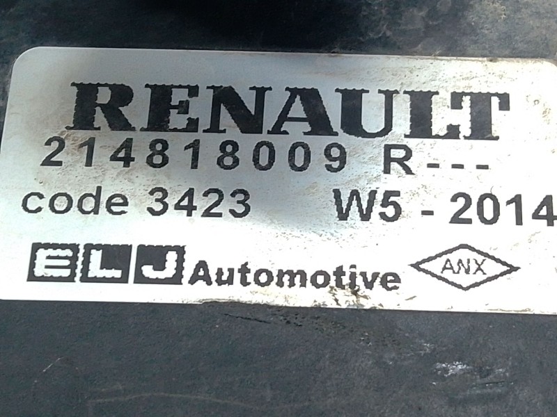 Recambio de electroventilador para renault clio iv (bh_) 1.5 dci 90 referencia OEM IAM 214818009R  
