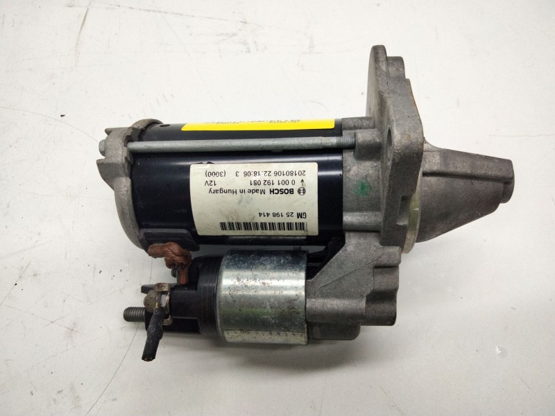 Recambio de motor arranque para opel corsa e (x15) 1.4 lpg (08, 68) referencia OEM IAM   
