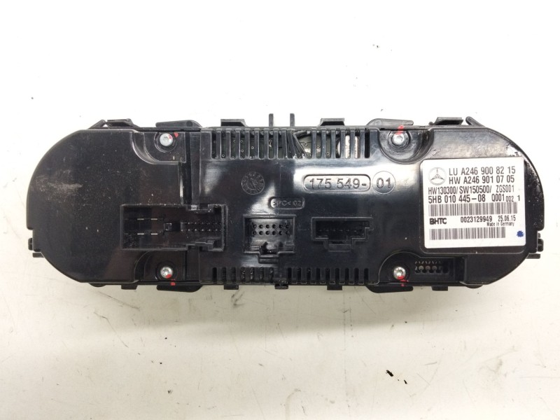 Recambio de mando climatizador para mercedes-benz clase a (w176) a 200 cdi / d (176.008) referencia OEM IAM A2469008215  