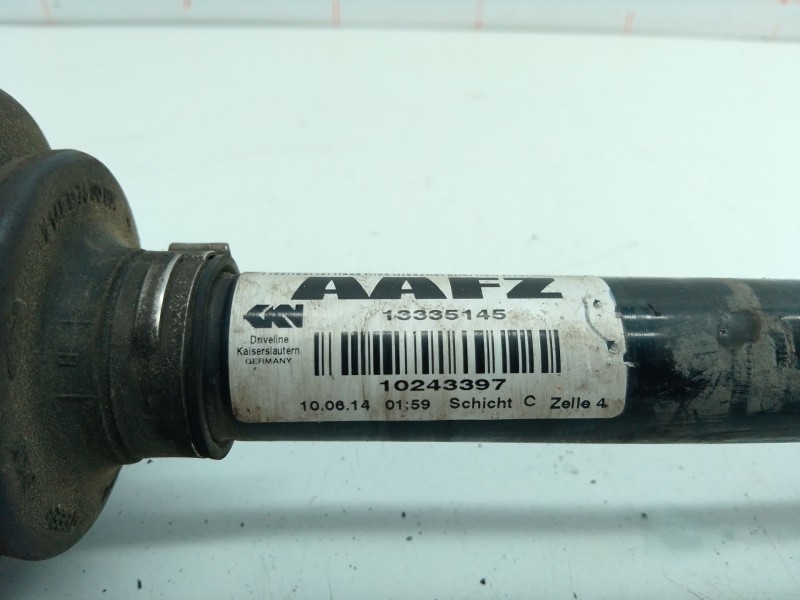Recambio de transmision delantera izquierda para opel astra j (p10) 1.4 lpg (68) referencia OEM IAM   