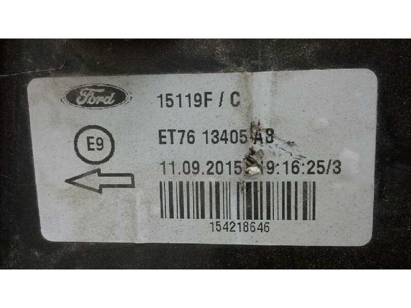 Recambio de piloto trasero izquierdo para ford transit courier kombi referencia OEM IAM ET7613405AB 1844581 