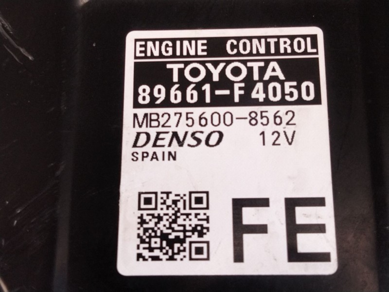 Recambio de centralita motor uce para toyota c-hr (_x1_) 1.8 hybrid (zyx10_, zyx11_) referencia OEM IAM 89661F4050 MB2756008562 
