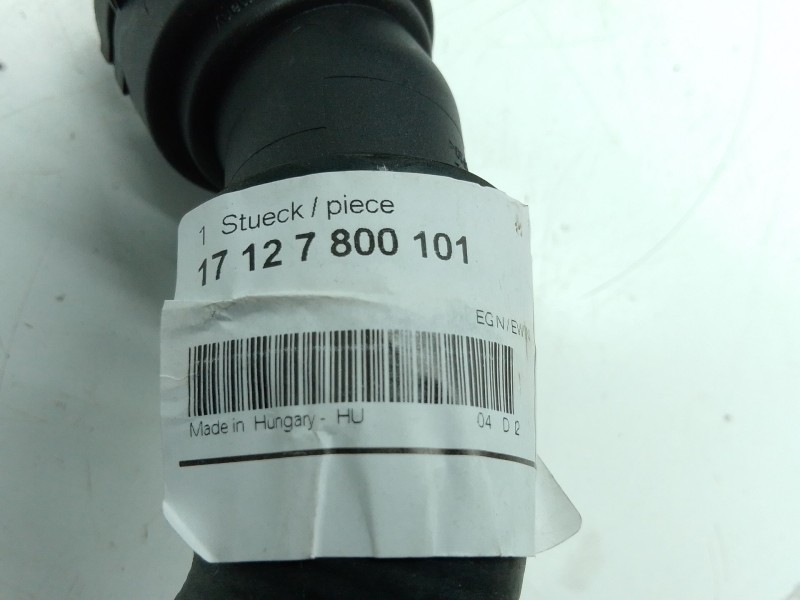 Recambio de tubo radiador para bmw 5 (f10) 520 d referencia OEM IAM 17127800101  