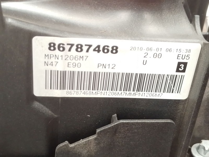 Recambio de motor completo para bmw 1 coupé (e82) 120 d referencia OEM IAM N47D20C  