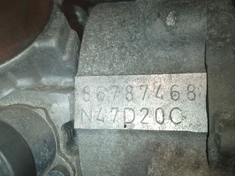 Recambio de motor completo para bmw 1 coupé (e82) 120 d referencia OEM IAM N47D20C  
