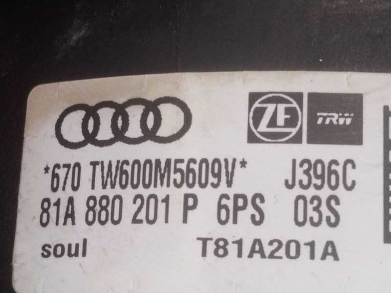 Recambio de airbag delantero izquierdo para audi q2 (gab, gag) 1.0 tfsi referencia OEM IAM 81A880201P  