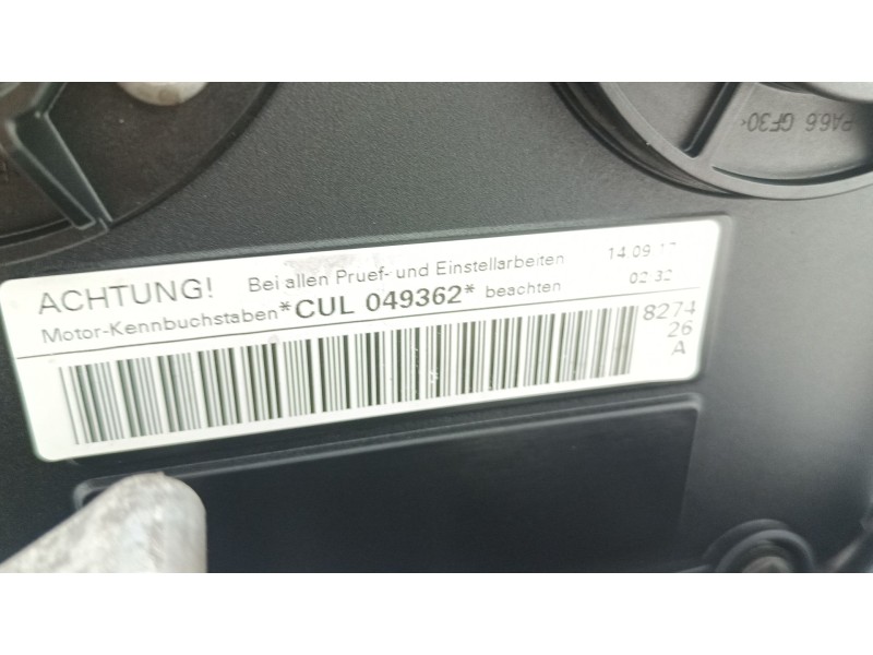 Recambio de motor completo para volkswagen scirocco iii (137, 138) 2.0 tsi referencia OEM IAM CULA 06K100034K 