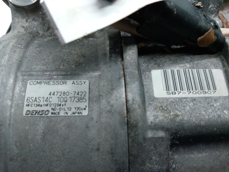 Recambio de compresor aire acondicionado para mercedes-benz clase a (w176) a 200 cdi / d (176.008) referencia OEM IAM   