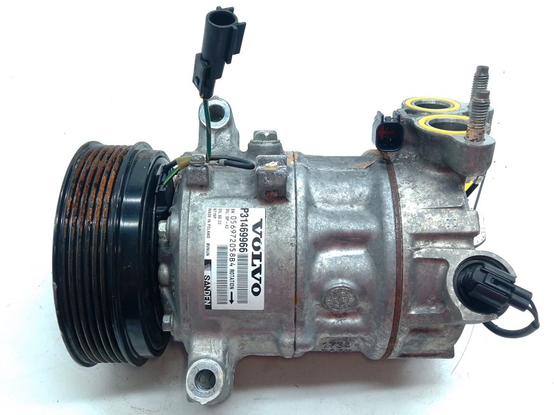 Recambio de compresor aire acondicionado para volvo xc60 ii (246) d3 referencia OEM IAM 31469966  