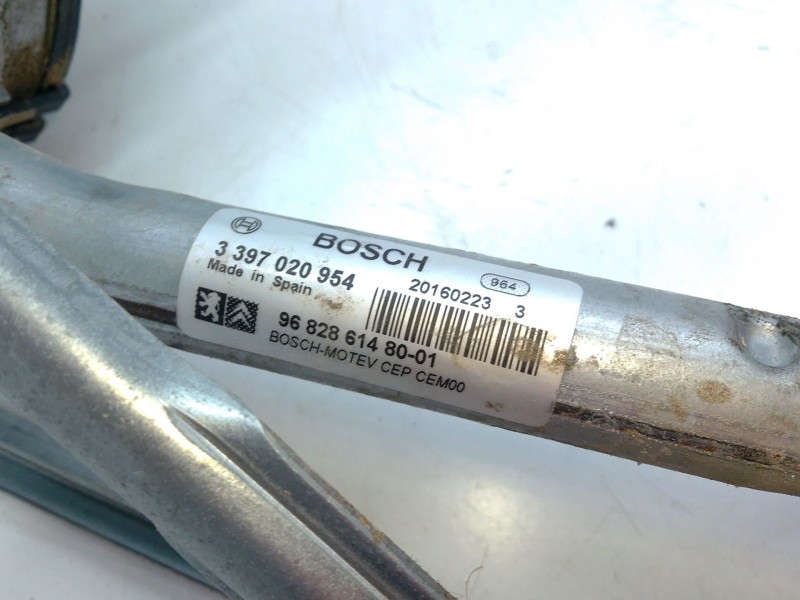 Recambio de motor limpia delantero para peugeot partner furgoneta/monovolumen 1.6 bluehdi 100 referencia OEM IAM 968286148001  