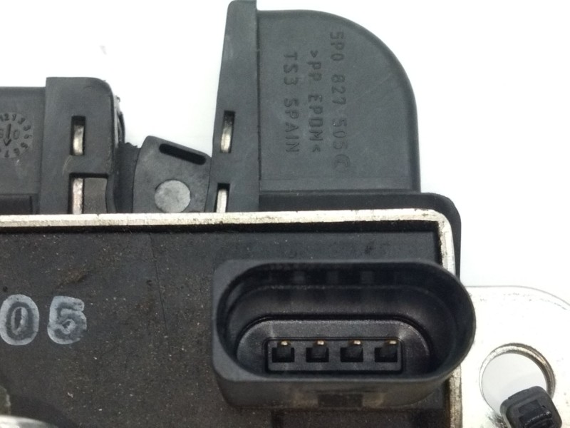Recambio de cerradura maletero / porton para seat altea (5p1) 2.0 tdi 16v referencia OEM IAM 5P0827505C  