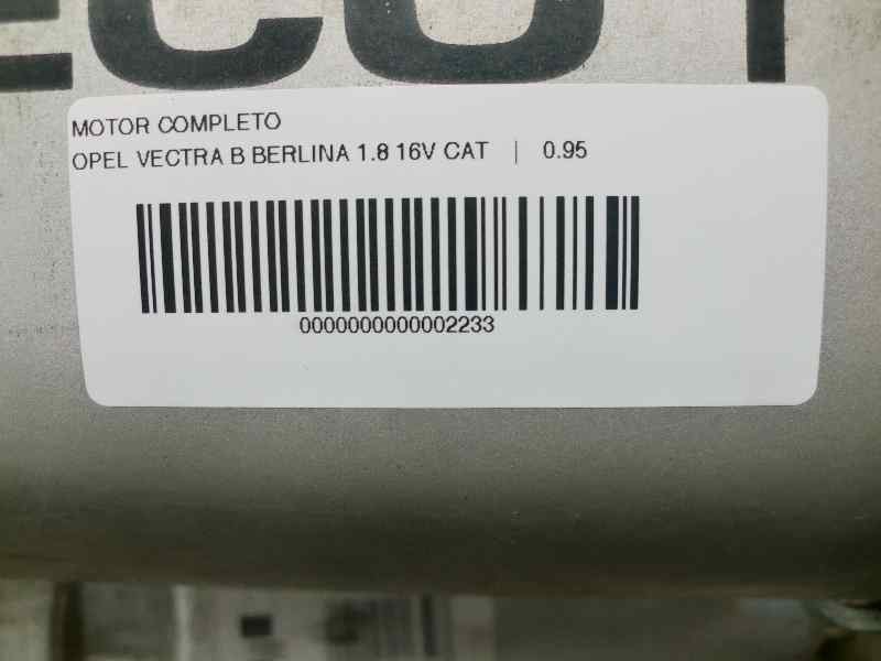 Recambio de motor completo para opel vectra b berlina 1.8 16v cat referencia OEM IAM X18XE1  101659