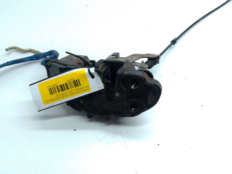 Recambio de cerradura puerta delantera derecha para kia carnival ii (gq) 2.9 crdi referencia OEM IAM   