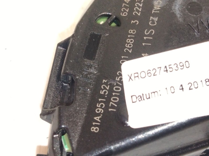 Recambio de mando volante para audi q2 (gab, gag) 1.0 tfsi referencia OEM IAM 81A951523  