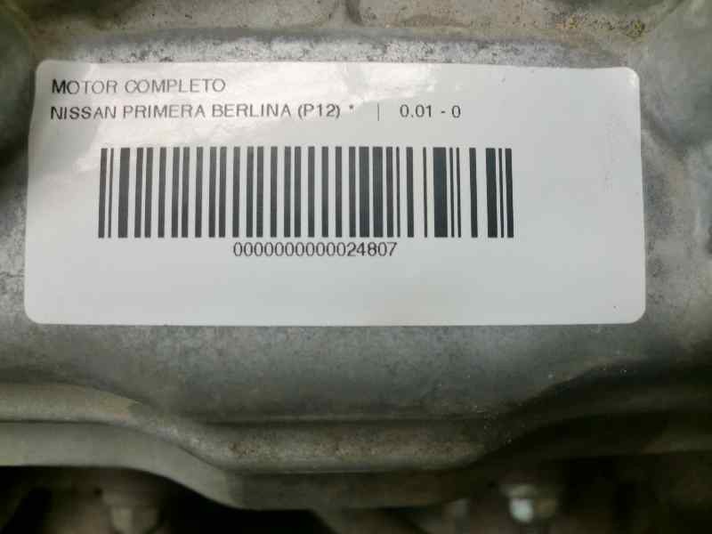 Recambio de motor completo para nissan primera berlina (p11) 1.6 16v cat referencia OEM IAM QG16  12078
