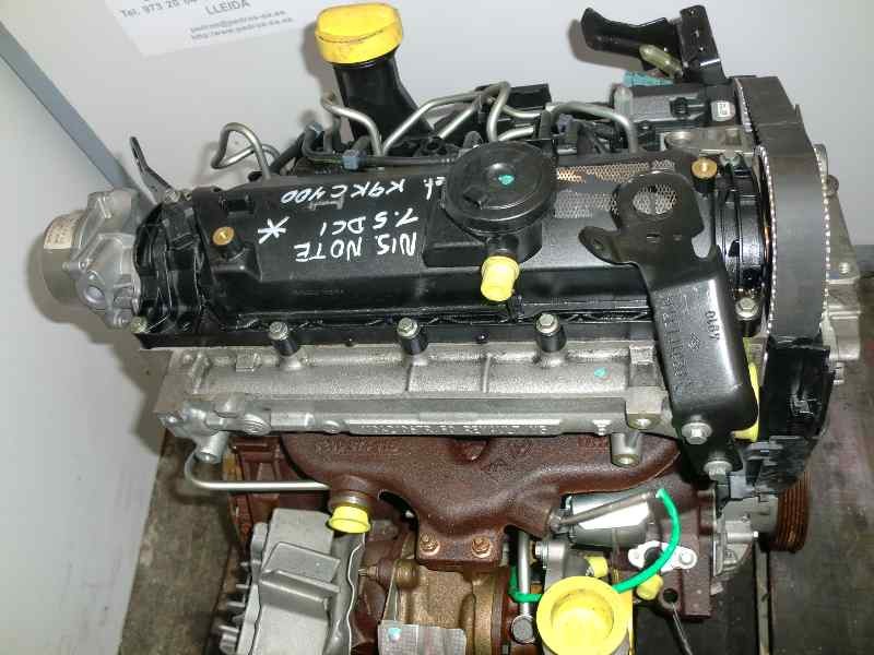 Recambio de motor completo para nissan note (e11e) 1.5 dci turbodiesel cat referencia OEM IAM K9KC400 MILANUNCIOS 126547
