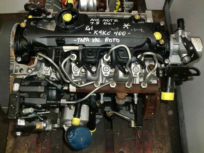 Recambio de motor completo para nissan note (e11e) 1.5 dci turbodiesel cat referencia OEM IAM K9KC400 J4 30 04 01 126547