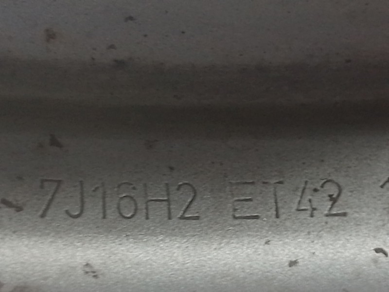 Recambio de llanta hierro para fiat scudo furgoneta (270_, 272_) 2.0 d multijet referencia OEM IAM   