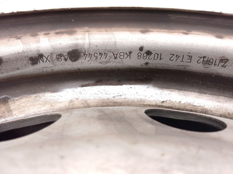 Recambio de llanta hierro para fiat scudo furgoneta (270_, 272_) 2.0 d multijet referencia OEM IAM   
