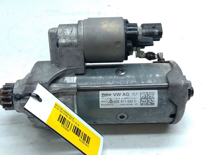Recambio de motor arranque para audi q3 (f3b) 35 tdi referencia OEM IAM 02E911022C  