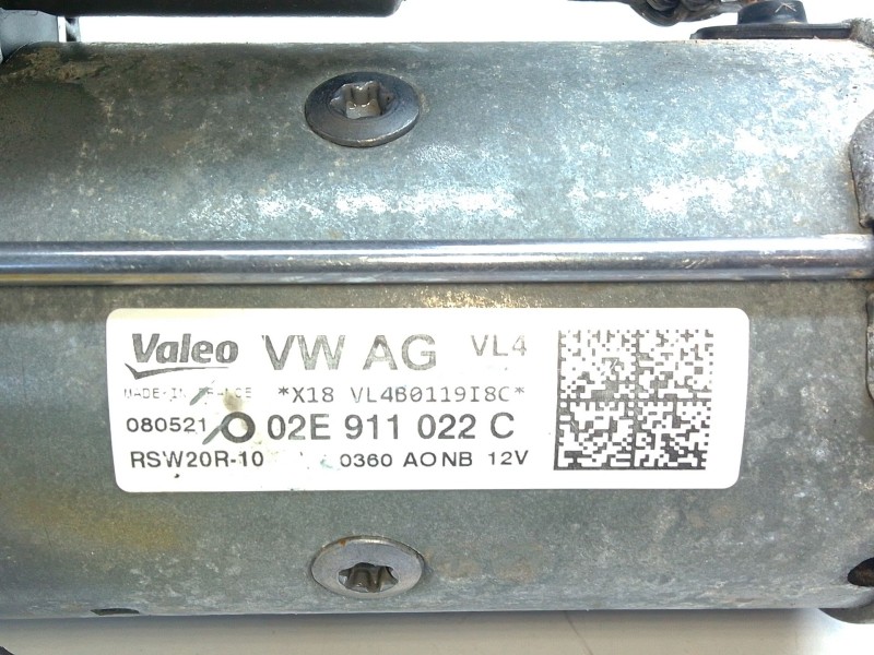 Recambio de motor arranque para audi q3 (f3b) 35 tdi referencia OEM IAM 02E911022C  