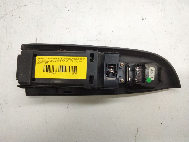 Recambio de mando elevalunas delantero izquierdo para honda accord vi (ck, cg, ch, cf, cl) 2.0 i (cg9) referencia OEM IAM   