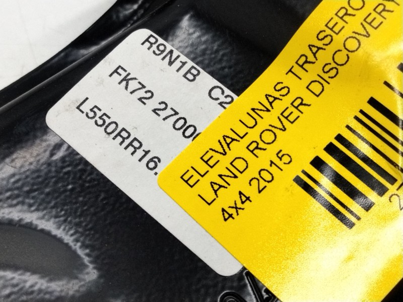 Recambio de elevalunas trasero derecho para land rover discovery sport (l550) 2.0 d 4x4 referencia OEM IAM FK7227000AC  