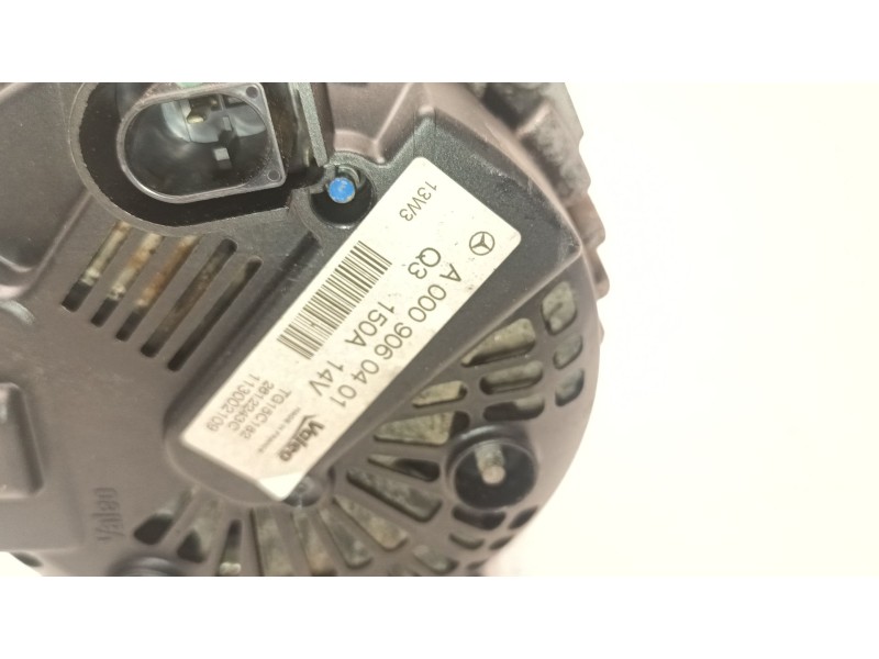 Recambio de alternador para mercedes-benz clase c (w204) c 220 cdi (204.002) referencia OEM IAM A0009060401  