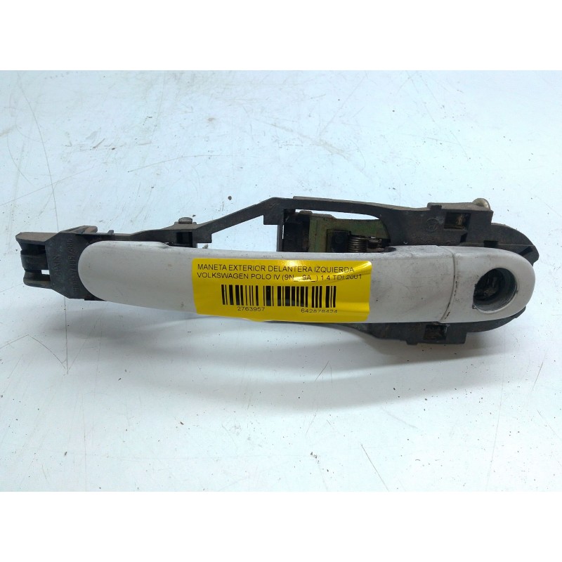 Recambio de maneta exterior delantera izquierda para volkswagen polo iv (9n_, 9a_) 1.4 tdi referencia OEM IAM 3B0837885  