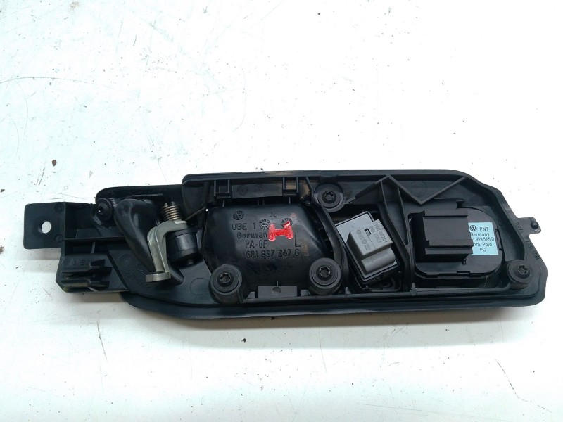 Recambio de maneta interior delantera izquierda para volkswagen polo iv (9n_, 9a_) 1.4 tdi referencia OEM IAM 6Q1837247G  