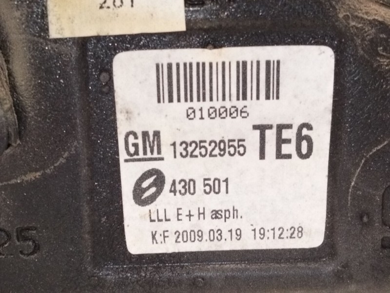 Recambio de retrovisor izquierdo para opel astra h (a04) 1.7 cdti (l48) referencia OEM IAM   