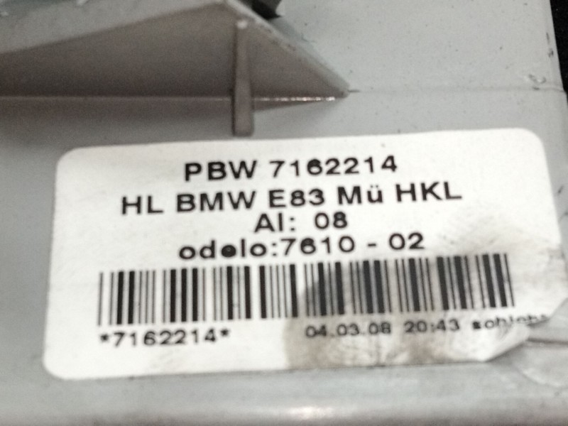 Recambio de piloto trasero derecho porton para bmw x3 (e83) turbodiesel cat referencia OEM IAM 7162214 409742R 