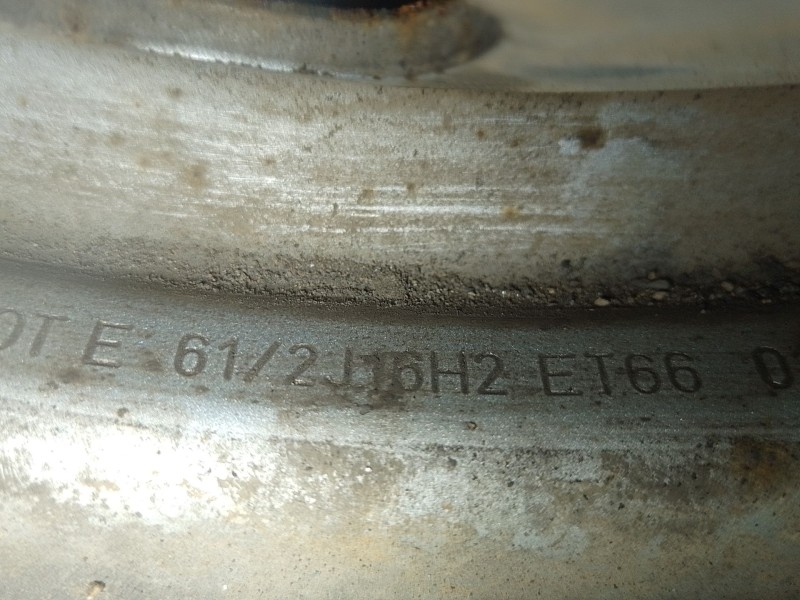 Recambio de llanta hierro para renault master iii furgoneta (fv) 2.3 dci 125 fwd (fv0c, fv0d, fv0g, fv0h, fv0j, fv0k) referencia