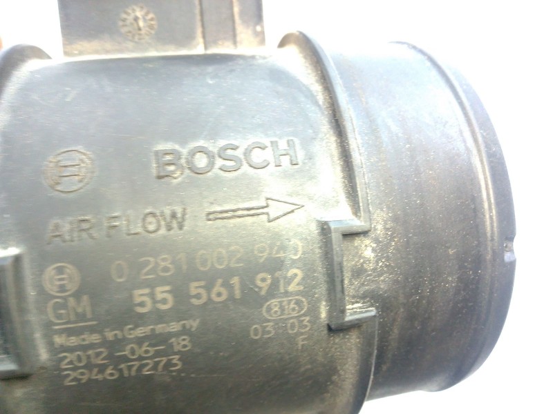 Recambio de caudalimetro para opel corsa d (s07) 1.3 cdti (l08, l68) referencia OEM IAM 55561912  