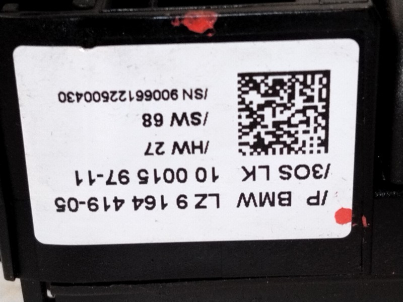 Recambio de mando multifuncion para bmw x5 (e70) xdrive 30 d referencia OEM IAM 9164419  
