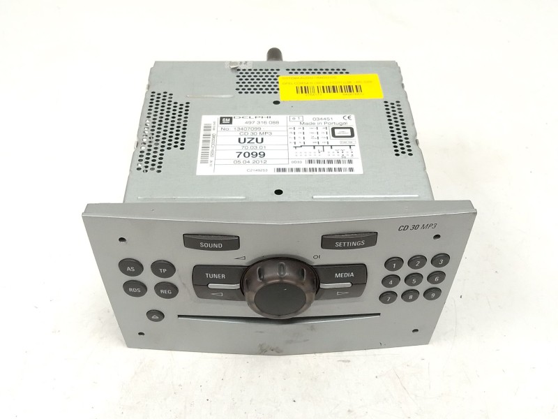 Recambio de sistema audio / radio cd para opel corsa d (s07) 1.3 cdti (l08, l68) referencia OEM IAM   