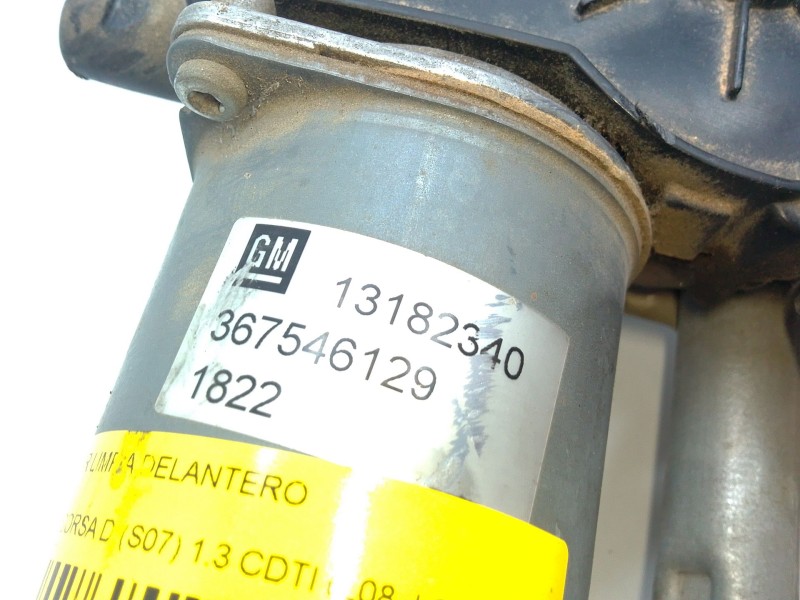 Recambio de motor limpia delantero para opel corsa d (s07) 1.3 cdti (l08, l68) referencia OEM IAM 13182340  