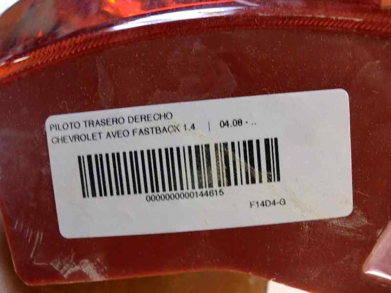 Recambio de piloto trasero derecho para chevrolet aveo ls referencia OEM IAM C60L30 2707RH 