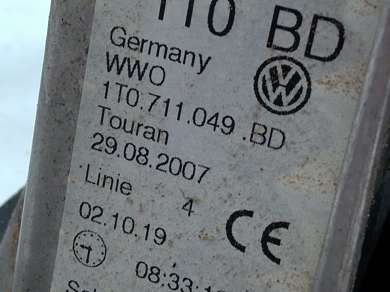 Recambio de palanca cambio para volkswagen caddy iv furgoneta/monovolumen (saa, sah) 2.0 tdi referencia OEM IAM 1K0711061B  