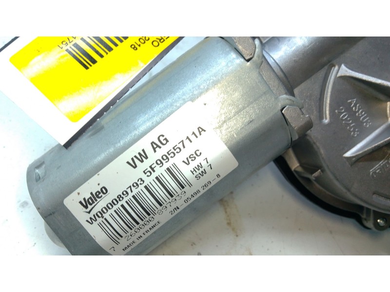 Recambio de motor limpia trasero para seat leon (5f1) 1.5 tsi referencia OEM IAM 5F9955711A  