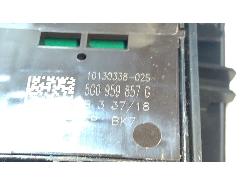 Recambio de mando elevalunas delantero izquierdo para seat leon (5f1) 1.5 tsi referencia OEM IAM 5G0959857G  