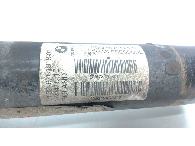 Recambio de amortiguador delantero derecho para bmw x5 (e70) xdrive 30 d referencia OEM IAM 3132678191801  