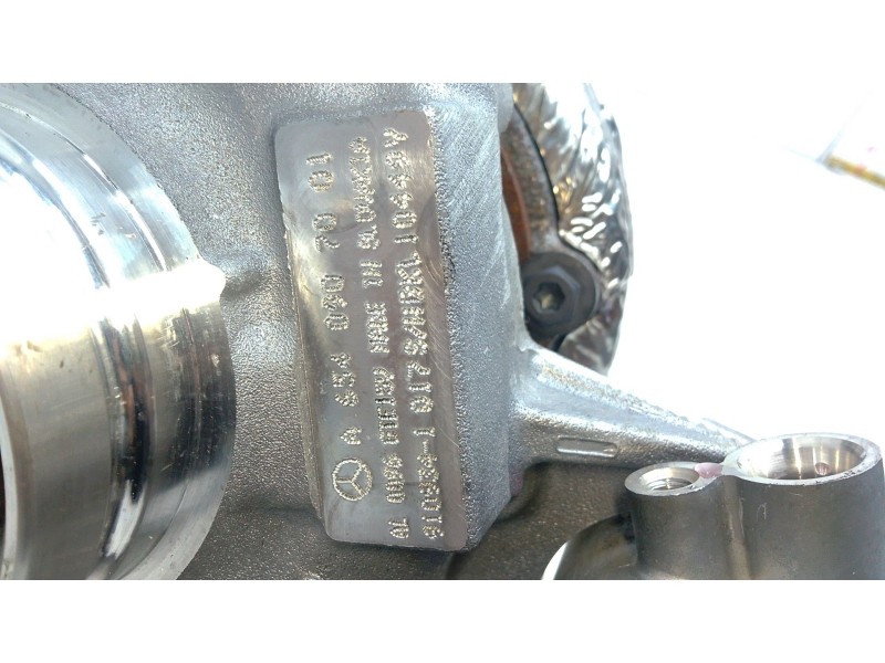 Recambio de turbocompresor para mercedes-benz clase c all-terrain (s206) c 220 d 4-matic (206.214) referencia OEM IAM A654090700