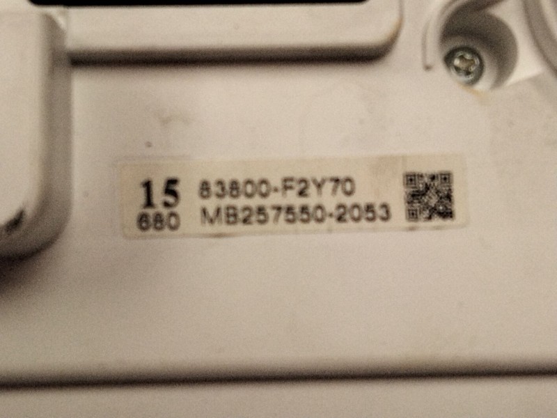 Recambio de cuadro instrumentos para toyota c-hr (_x1_) 1.8 hybrid (zyx10_, zyx11_) referencia OEM IAM   