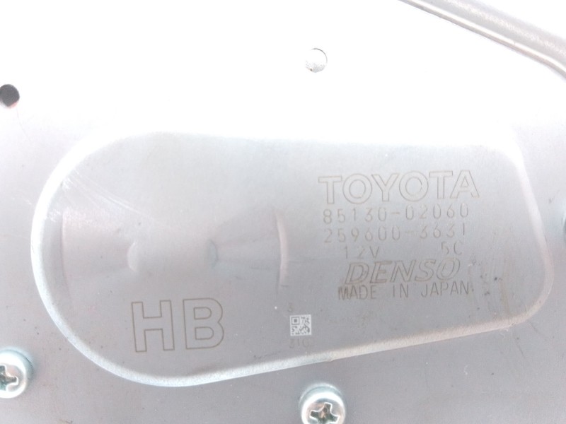 Recambio de motor limpia trasero para toyota c-hr (_x1_) 1.8 hybrid (zyx10_, zyx11_) referencia OEM IAM   