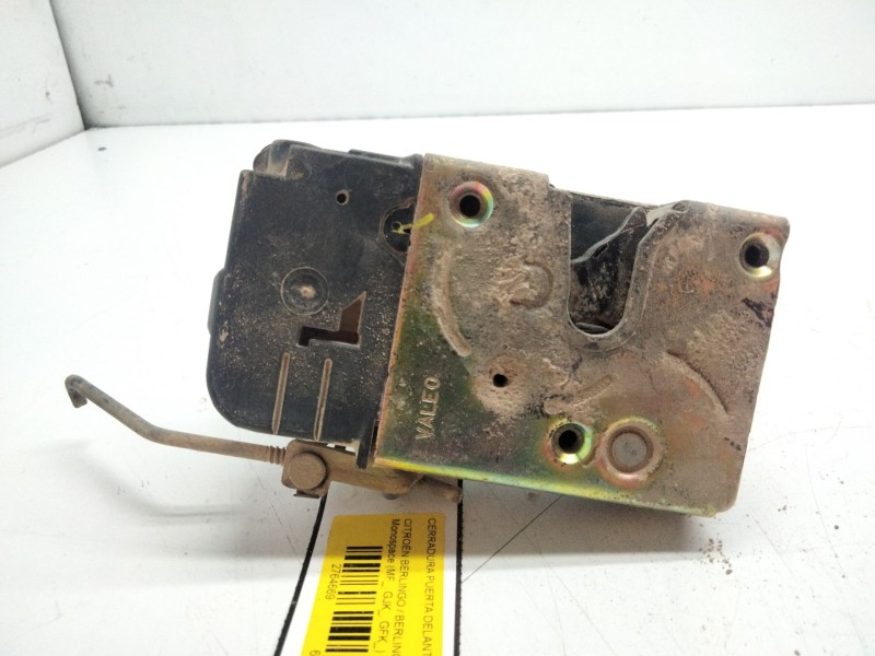 Recambio de cerradura puerta delantera izquierda para citroën berlingo / berlingo first monospace (mf_, gjk_, gfk_) 1.9 d 4wd (m